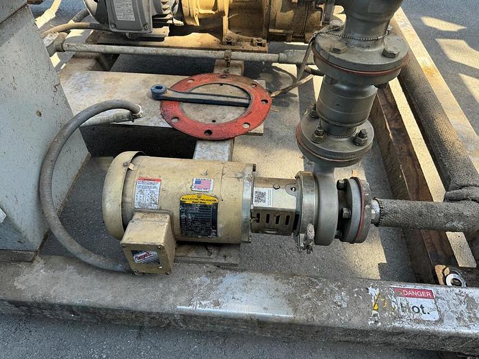 Used Heat Exchanger, Shell & Tube, 500 SF, Stainless, Vacuum, #5991130