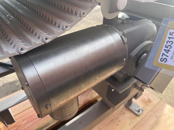Used Belt Conveyor, 18” X 6’, Stainless Steel, Frontmatec #S745315