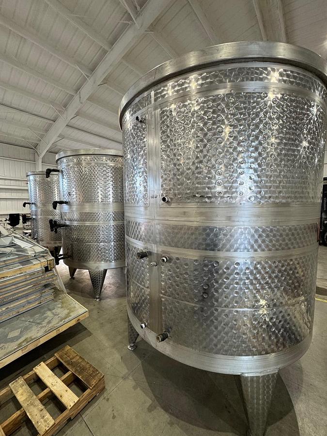 Used Tank, 1,500 Gallon, Stainless Steel,  Jacketed, Fermenter, Criveller, 2014, (3), #5991647