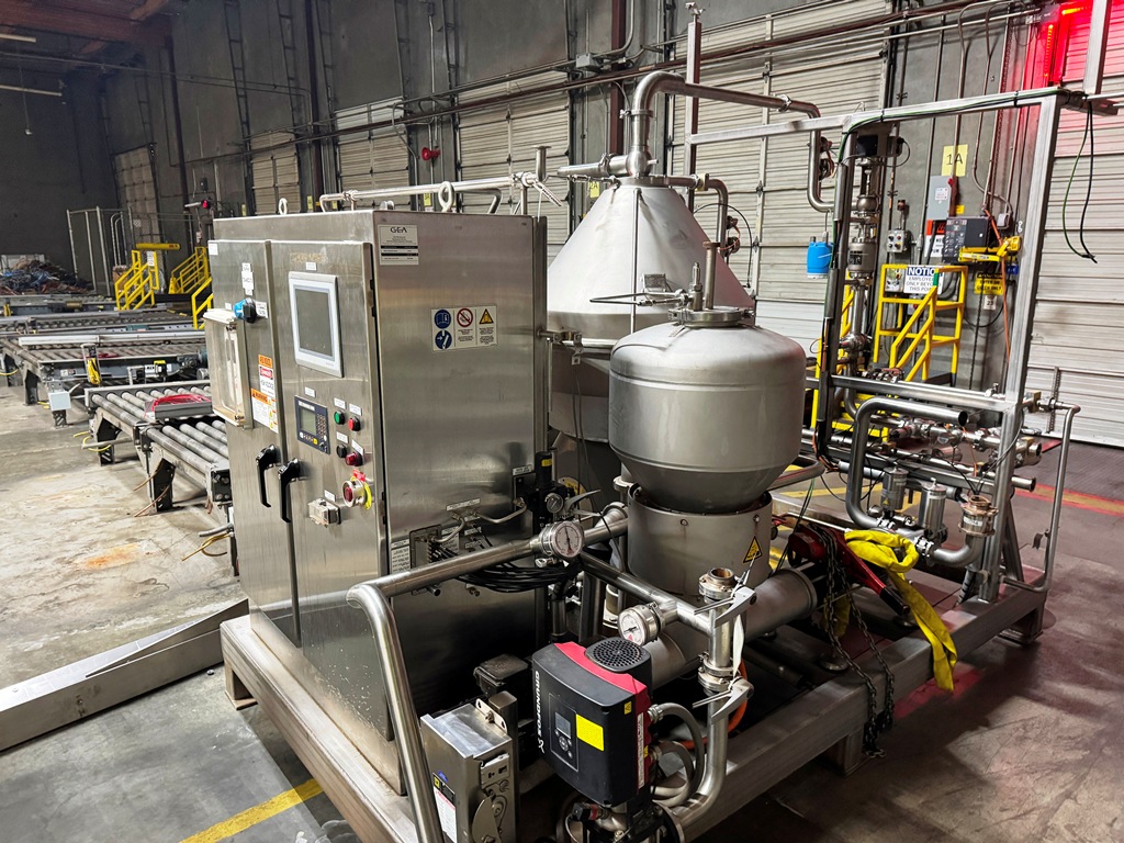Used Centrifuge, GEA, Model GSI 125-06-772, Disc Stack Clarifier, Stainless Steel, #5991626