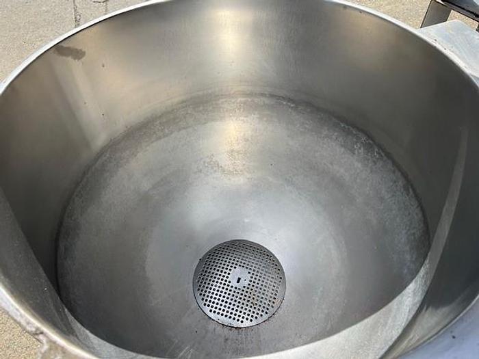 Used Kettle, 40 Gallon, Groen, Mdl DHT-40, Tilt, Gas-Fired, Self Contained #S745091