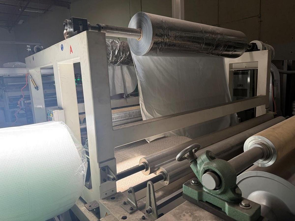 Used Extruder, Bubble Wrap System, 3-Layer, 72" wide, #5991826