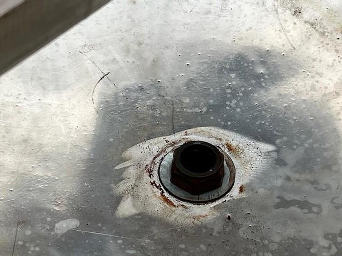 Used Tank, 100 Gallon, S/st, Agit, 32" x 25", FT/DB #S745112