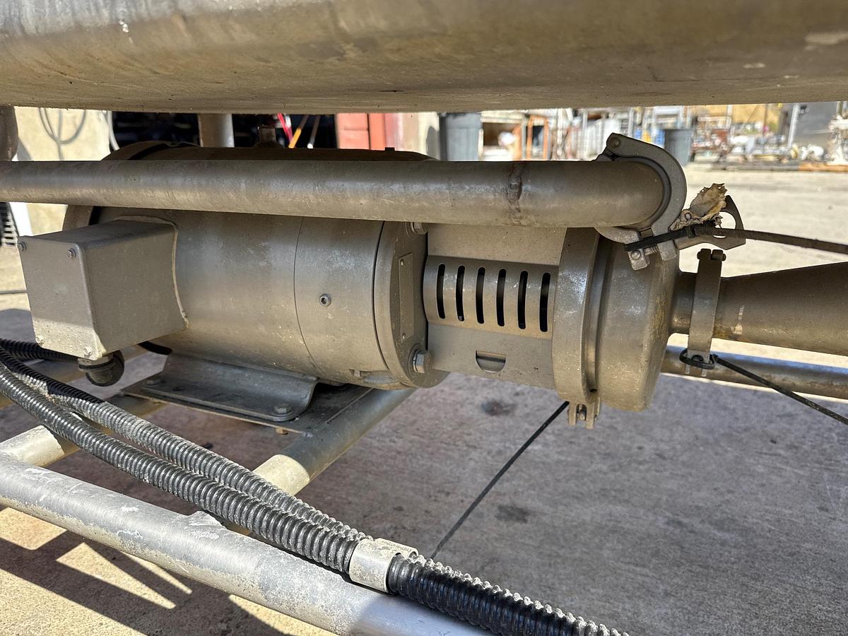 Used COP Wash Tank, 120 Gallon, Stainless Steel, Electric, 10 HP, VFD, #5991519