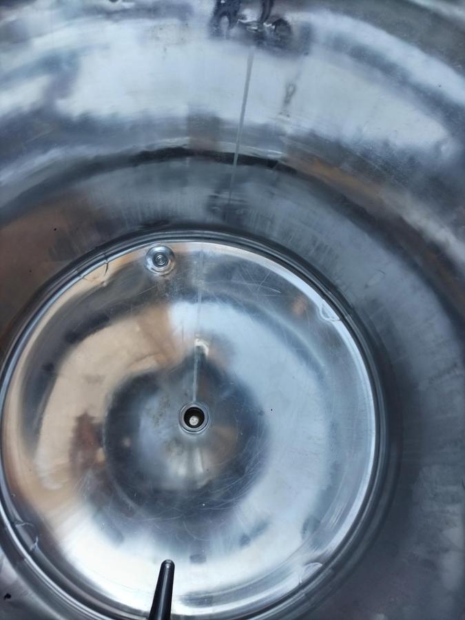 Used Tank, 98 Gallon (370 Liter), Jacketed, Stainless Steel, Mueller, 30 PSI / FV, #5991489