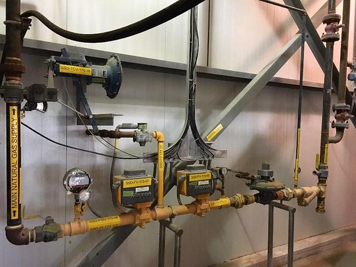 Used Spray dryer 7,000 lbs. Per hour evap. V-bottom dryer three nozzles