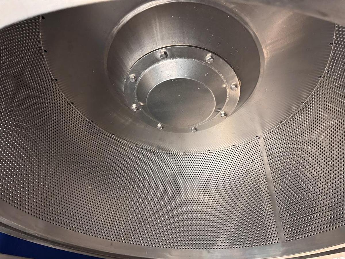 Used Centrifuge, Basket, 40" x 20", Turatti Spin Dryer, Model 1403.101.000.02, #5991840