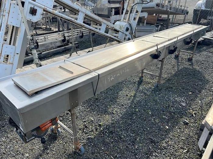 Used Conveyor, Belt, 11.5" X 16', Inspection Conveyor #S744445