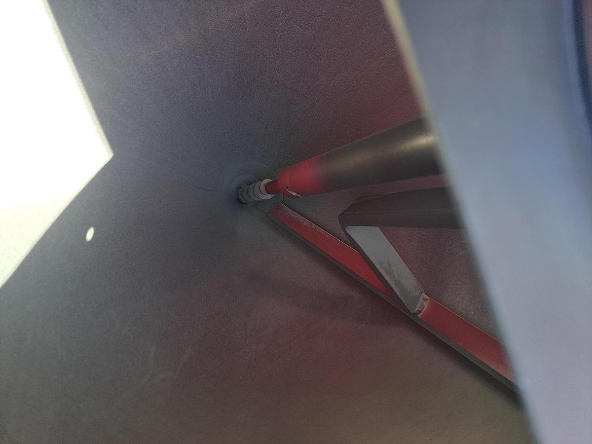 Used Filler, Auger, Inline, Single Head, AMS A-400, Stainless Steel, Automatic, #5991556