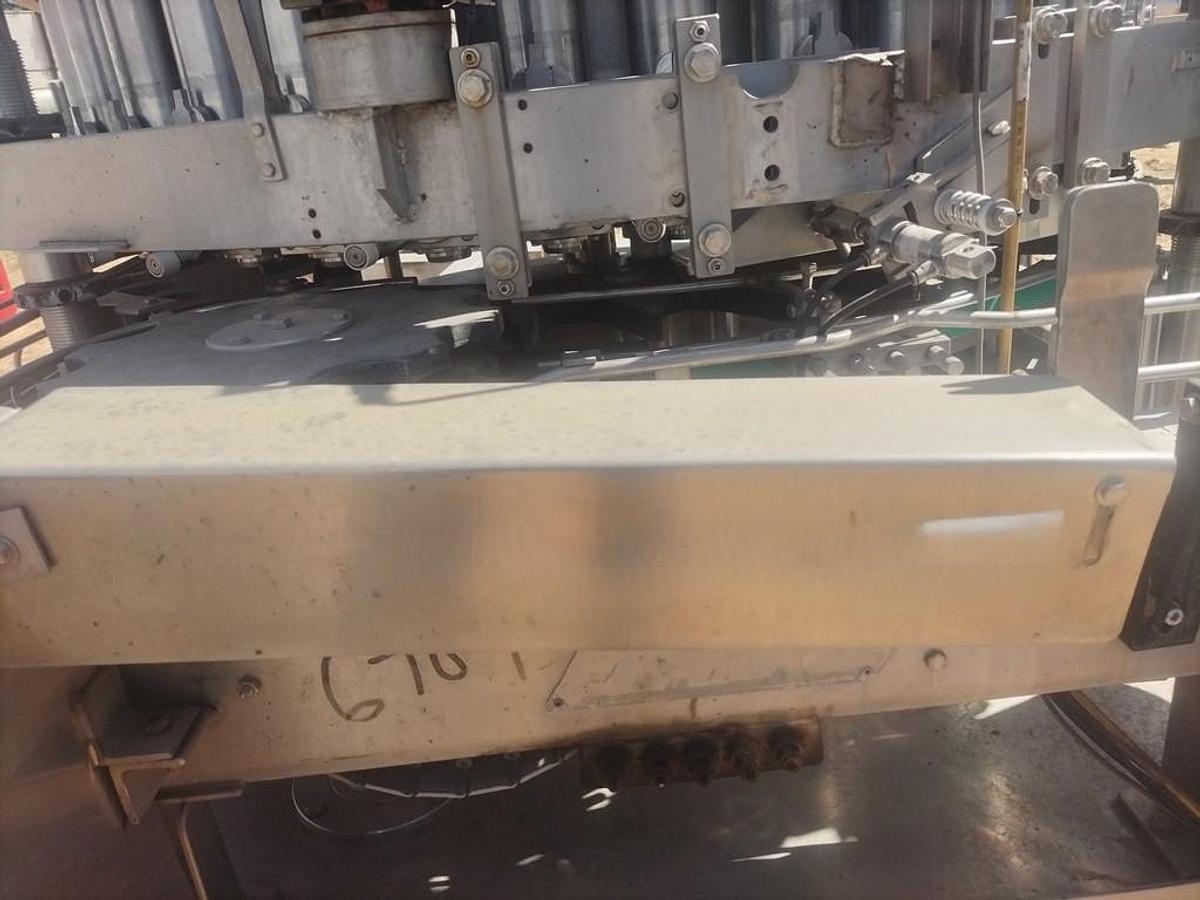 Used Filler, Piston, 40-Head, Rotary Piston Filler, Zacmi , Model 0295/40/3, #5991916