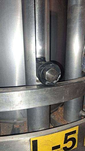 Used Filler, Piston, 14-Head, Rotary, S/st, Elmar Indus #S735565
