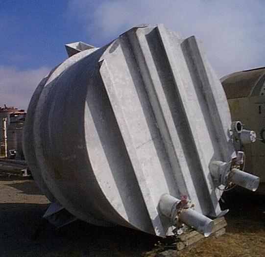 Used Bin, 625 CF, S/st, 10' X 8' X 8', Vibratory Btm, Carmen, #C104150