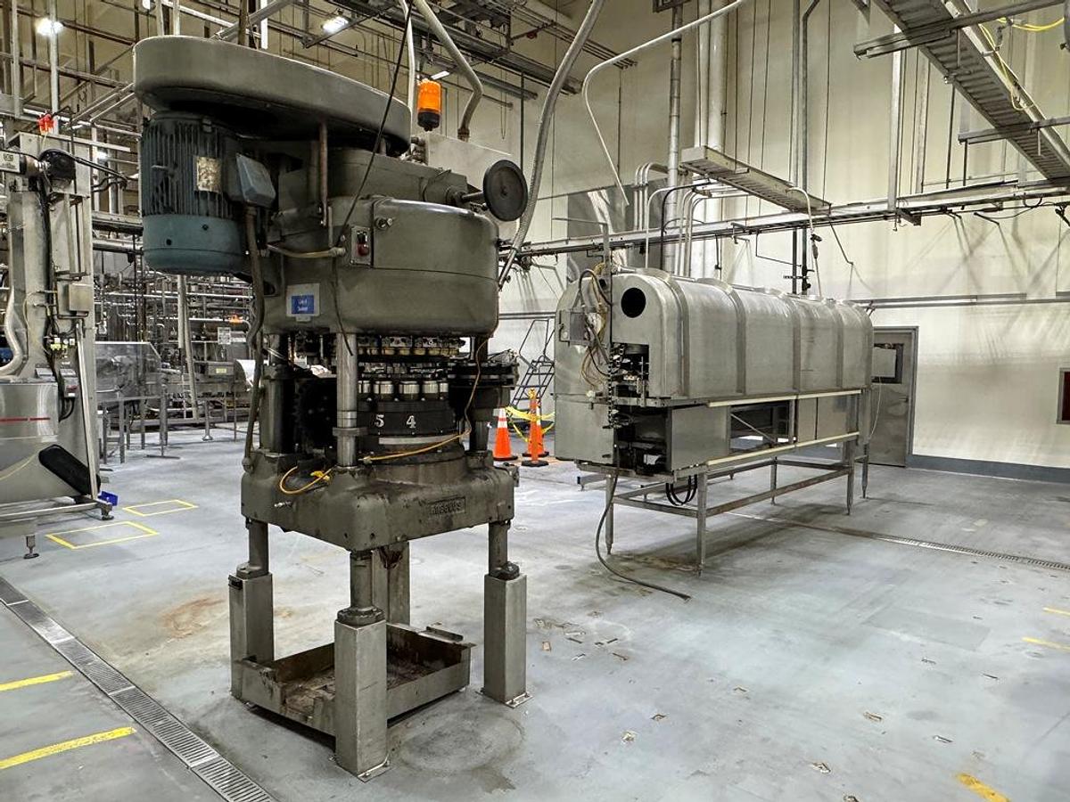 Used Canning Line, 400 BPM Class, Solbern / Angelus / Filtec / Signode, Stainless Steel, #5991611