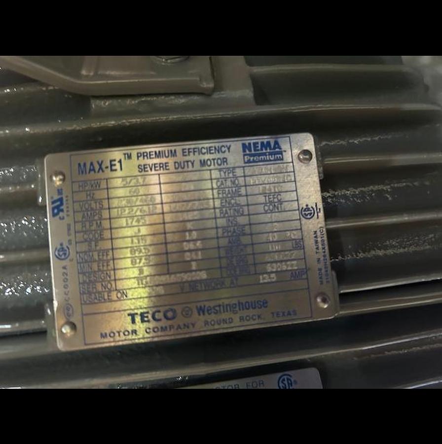 Used Reactor, 2,775 Gallon, 304 Stainless Steel, Equipromex, Reagent Reactor, Agitated, Vertical, 145 PSI, #5991582