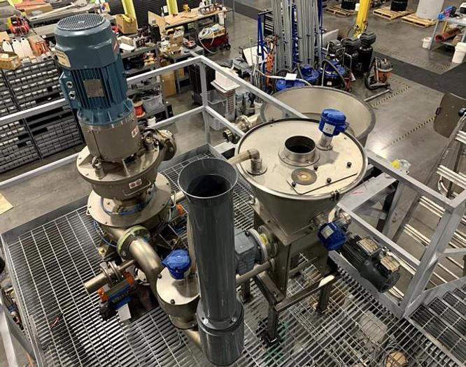 Used Air Classifier, STM Micron, Model SDF-200, Stainless Steel, 300 – 1200 kg/hr  #