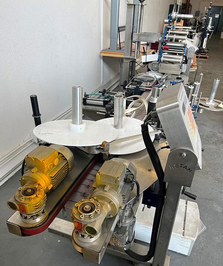 Used Labeler, Pressure Sensitive, Ketan, Model LCT-2HT, Wrap #S745285