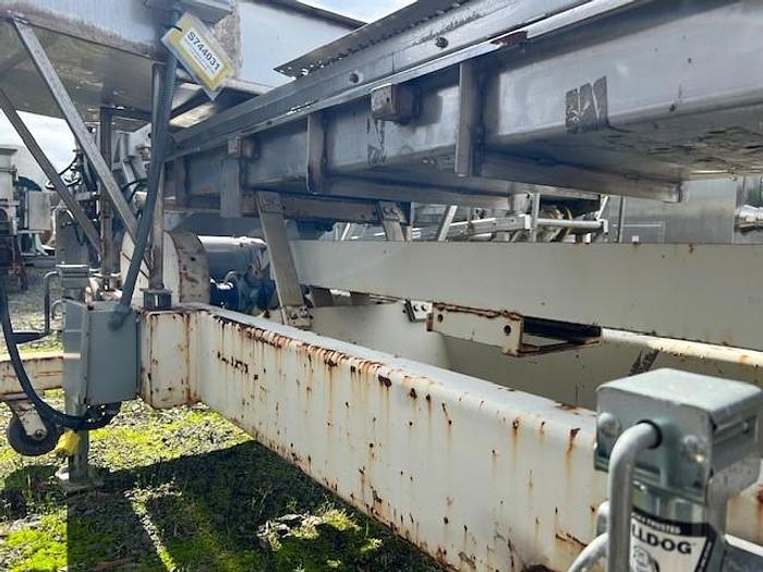 Used Screen, Vibratory, 17" x 98", S/st, 1 HP, Ball Cleaning #S744031