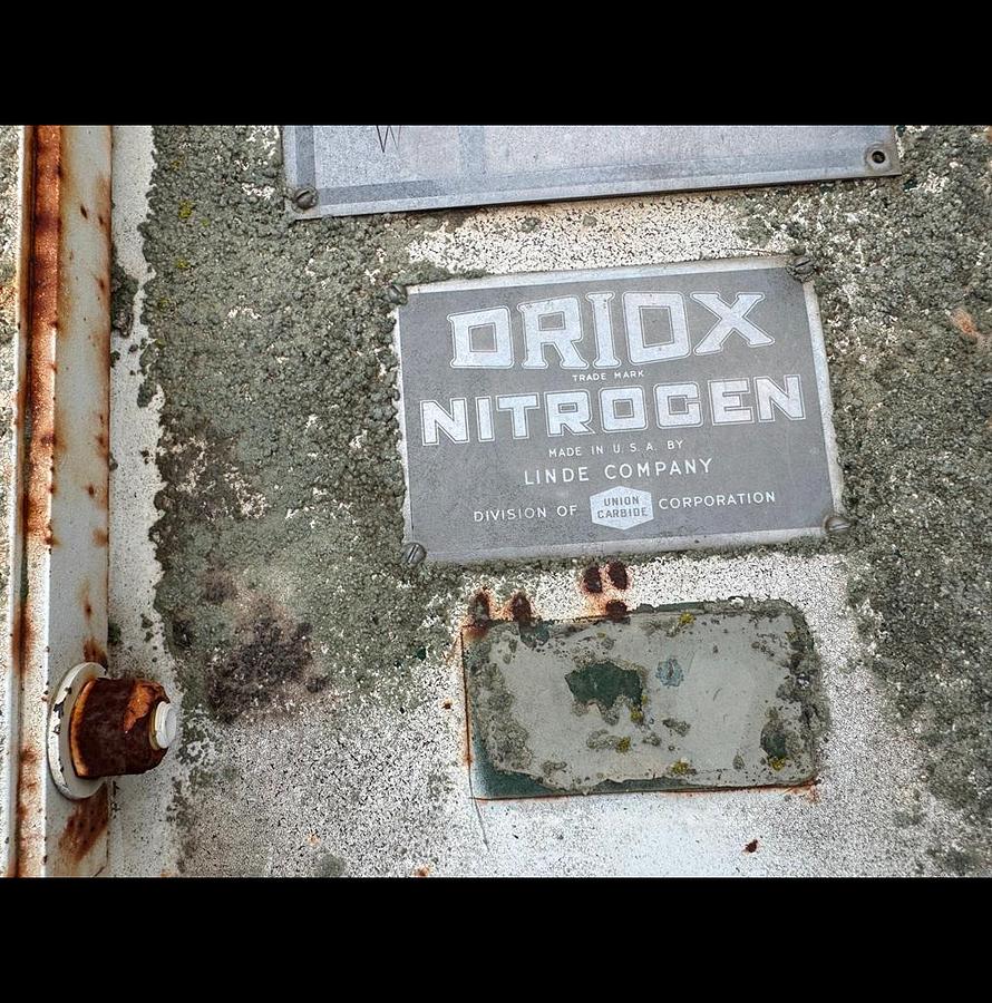 Used Tank, 1,200 Gallon, S/st, LN2 Storage, 65 PSI, Cryogenic, #S738626