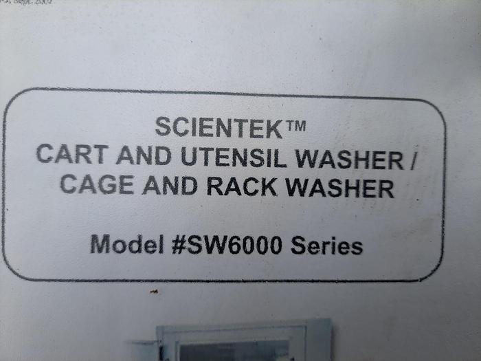 Used Washer, Parts, Scientek, Model SW 6200, Stainless Steel Cabinet, #5554587