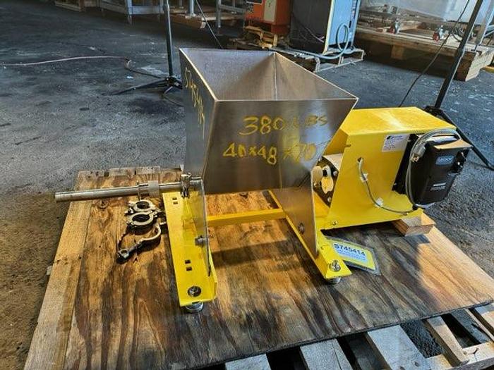 Used Feeder, Screw, 1/2" Diameter X 36", Stainless Steel, Scaletran, Model VMF #S745414