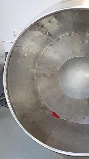 Used Mixer, Rotary, Drum, Seasoning, Stainless Steel, 41"