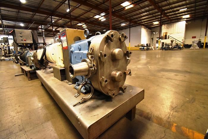 Used Pump, Positive, Waukesha, Model 130, 7.5 HP, 3” In/Out, #5991152