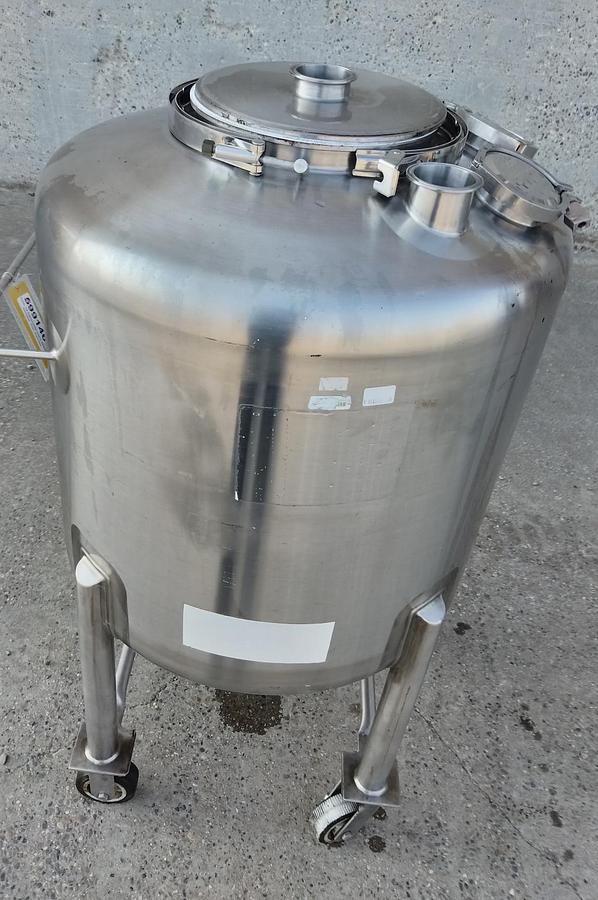 Used Tank, 79 Gallon (300 Liter), Walker, Portable, 316L Stainless, #5991460