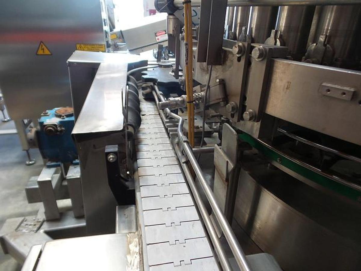 Used Filler, Piston, 40-Head, Rotary Piston Filler, Zacmi , Model 0295/40/3, #5991916