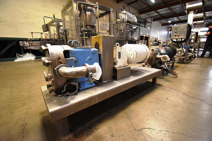 Used Pump, Positive, Waukesha, Model 130, 7.5 HP, 3” In/Out, #5991152