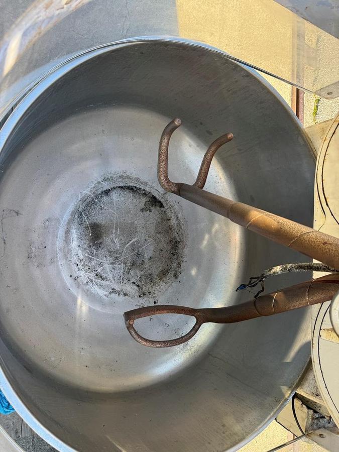 Used Mixer, Horizontal Dough Mixer, Artofex PH-20, Kneading Type, 20 kg, Stainless Steel, #5991686