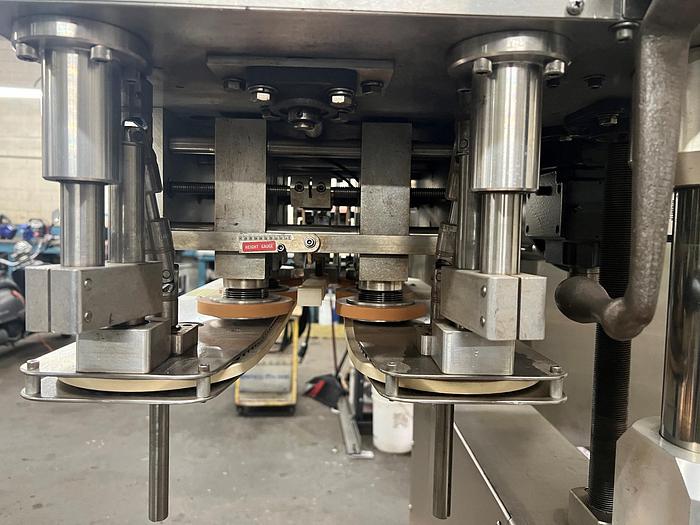 Used Capper, Inline, 6-Spindle, Kaps-All Model A-2, Cap Sorter #S745234