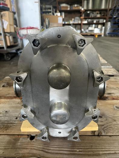 Used Pump, Positive, Waukesha, Mdl 130, 3" In/Out, Stainless Steel #S745410