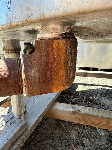 Used Tank, 500 Gallon, S/st, Jkt, Agit, Mojonnier #C744154