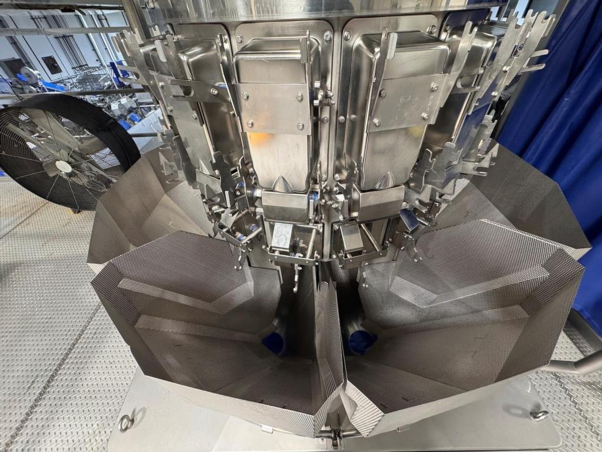 Used Filling Line, Bag, Ishida Double Drop Scale, Dual Triangle Baggers, Elevator, #5991855