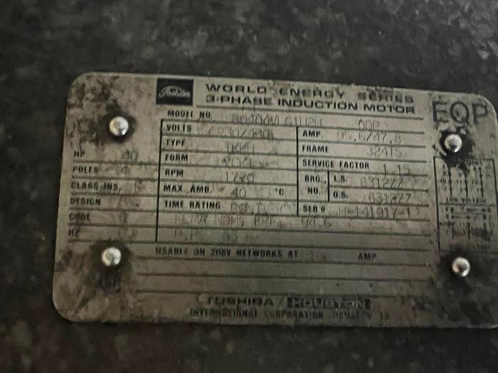 Used Stainless Steel Rotary Pouch Cooler, Refrigeration Compressor & Chiller - #4675483