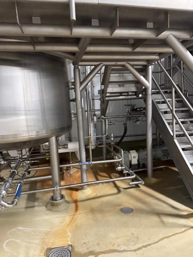 Used Kettle, 1,500 Gallon, Lee Industries, Model 1500 U9MS, Double Motion Scraper Agitated, #5991600