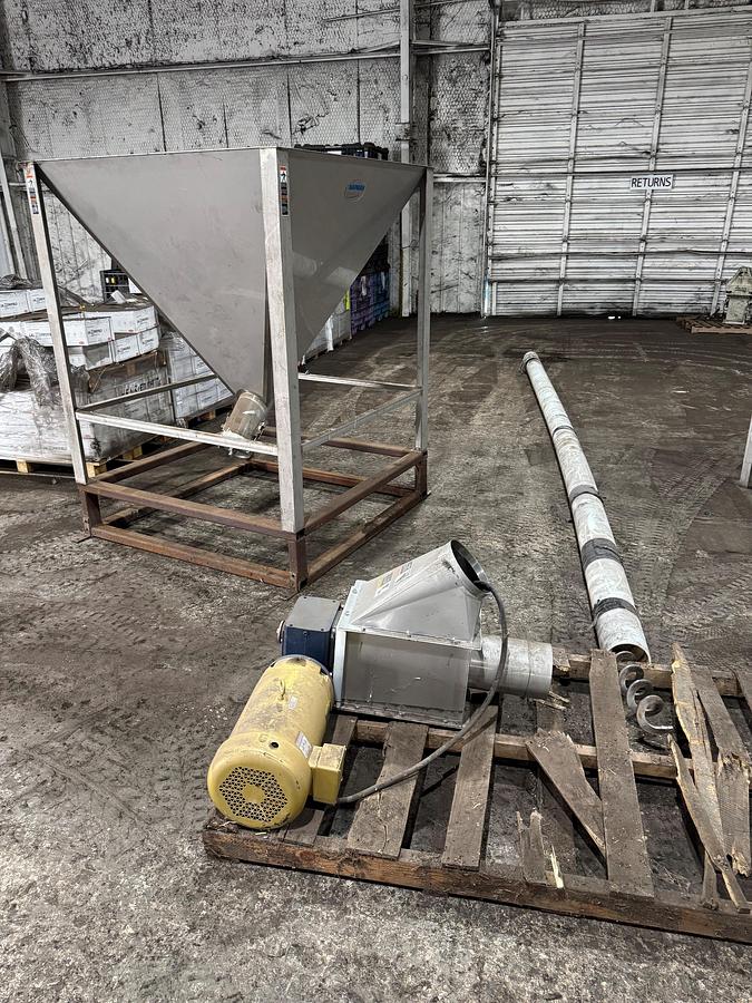 Used Bag Filling System, Chantland AccelPak, Hapman Conveyor, Hamer Filler, Automatic, #5991426