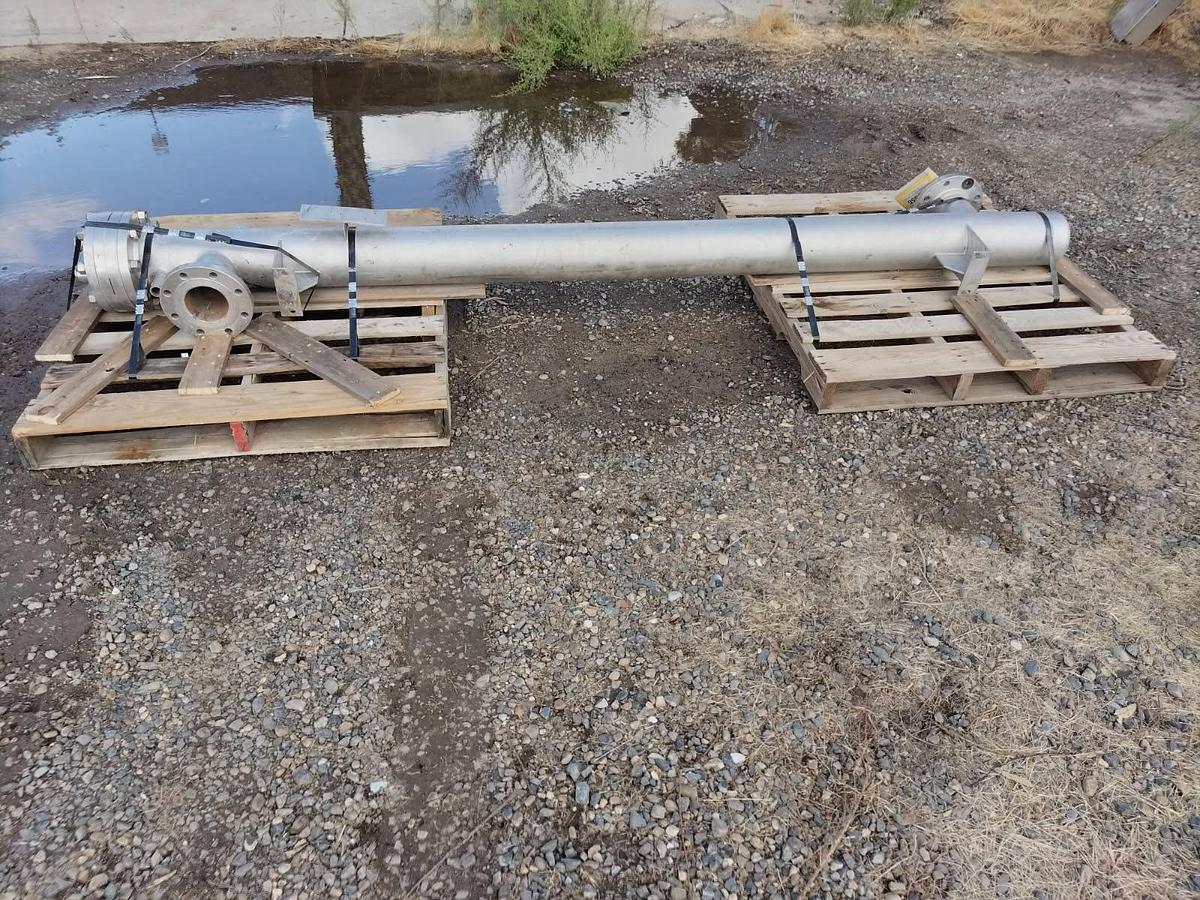 Used Heat Exchanger, Shell & Tube, 100 SF, S/st, 150 PSI, B #S743656