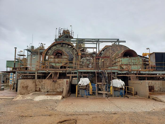 Used Plant, Gold and Silver, CIL, Recovery and Concentration, 3500 TPD #D745119