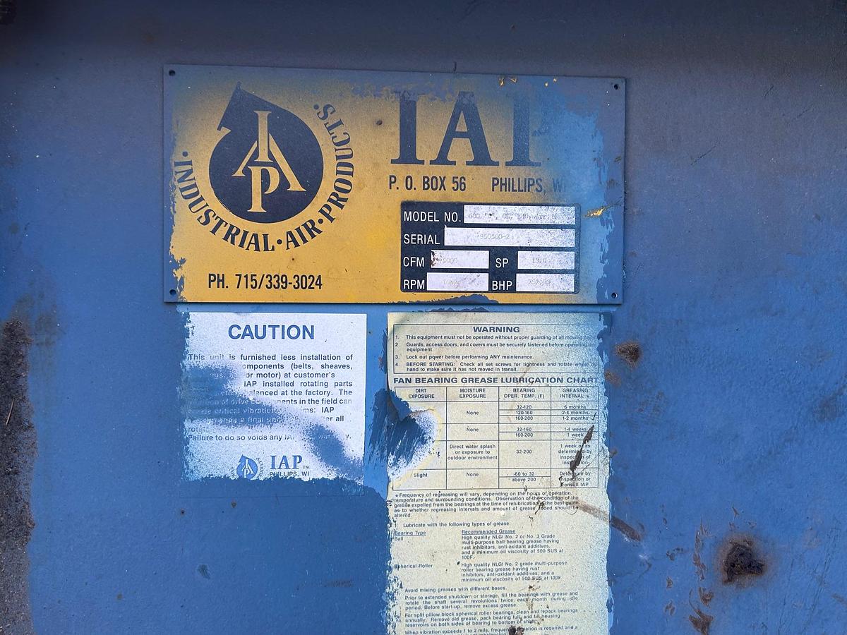 Used Dust Collector, Baghouse, Delta Pulse Jet, 75,000 CFM, 300 HP #5991388