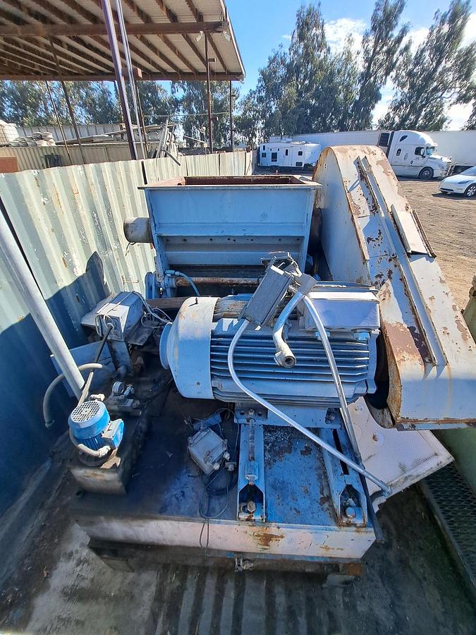 Used Shredder, Single Rotor, 47" x 31.5", 308 HP, Herbold SMS 80/120-S9-2, #5991644