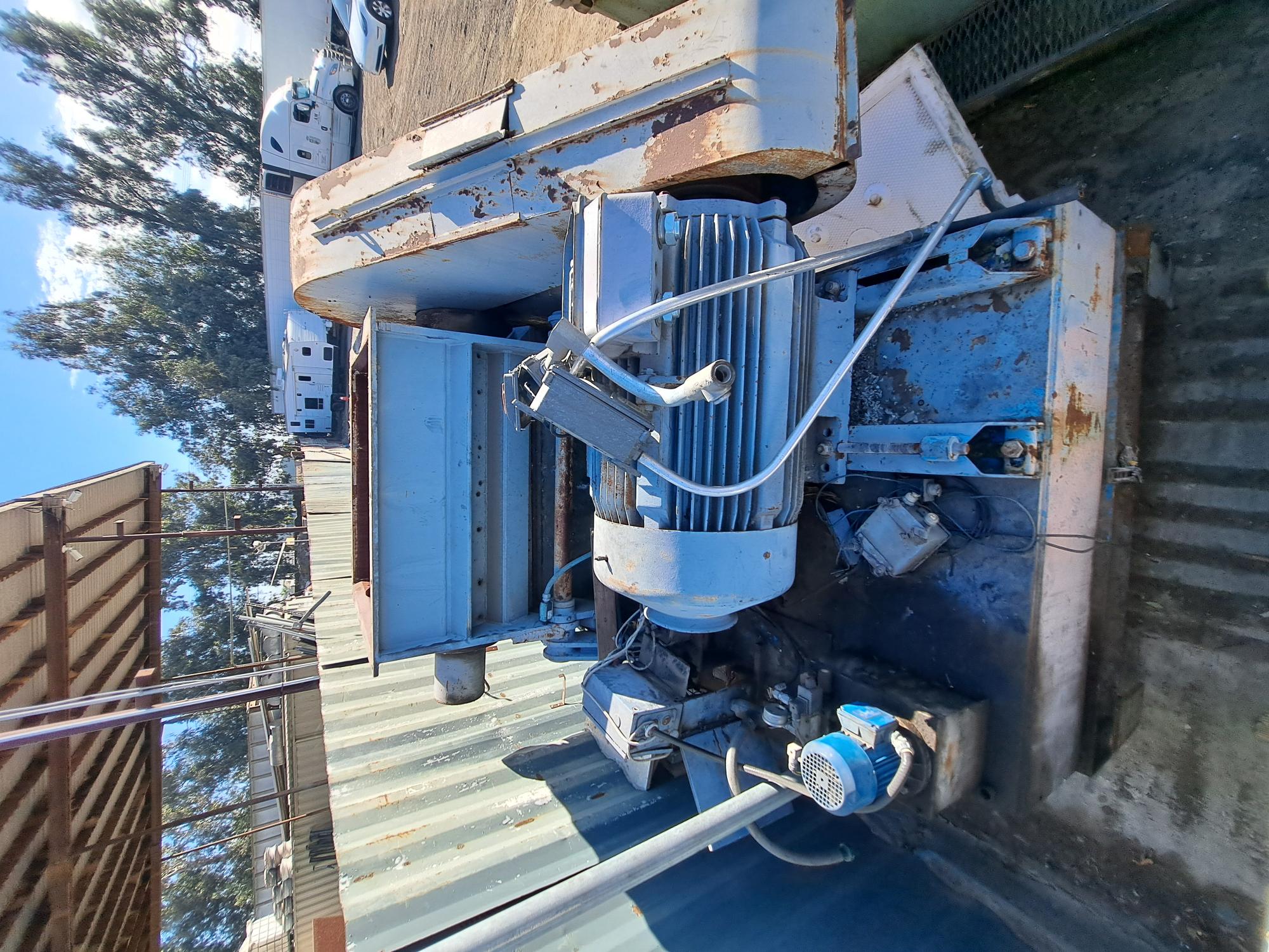 Used Shredder, Single Rotor, 47" x 31.5", 308 HP, Herbold SMS 80/120-S9-2, #5991644