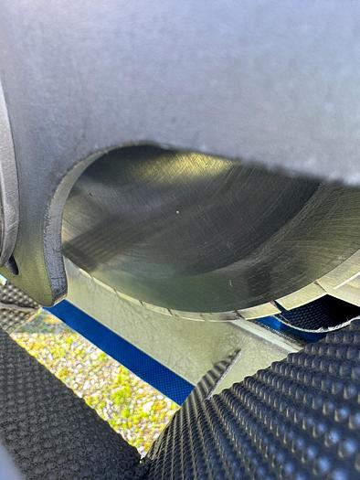 Used Slicer, Tip and Tail Cutter, Topper, F.I.R.M. Inc., 16" Wide Belt, 12" Blade - #5355506