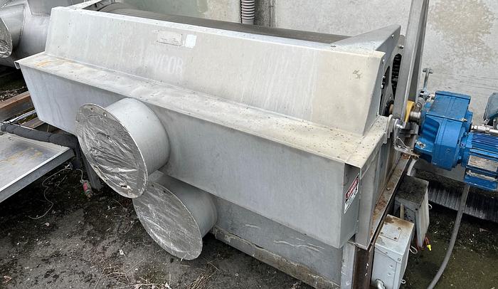 Used Rotary Screen, 25" x 72", Hycor Rotostrainer, Model RSA2572, Stainless Steel - #4496754