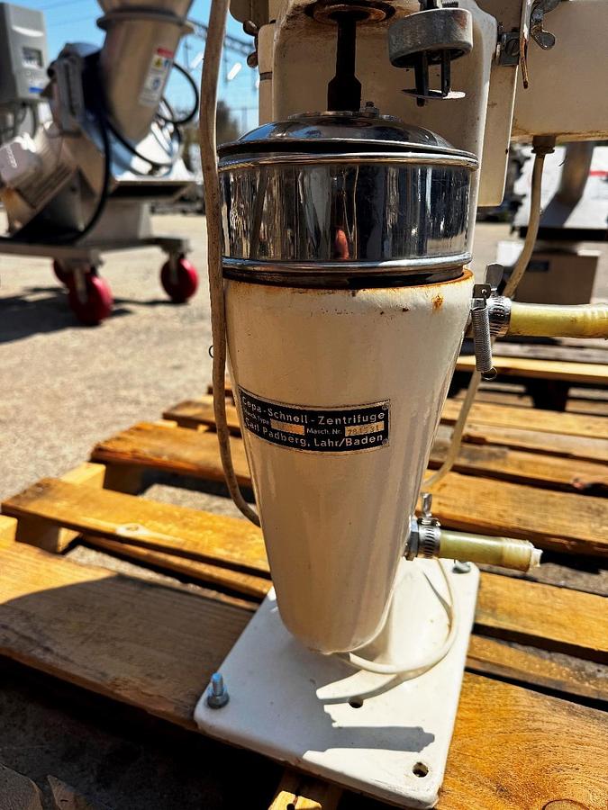 Used Centrifuge, Tubular Bowl, Cepa-Schnell, Type LE, 44 mm, 0.2 Liter, 45,000 RPM, #5991515