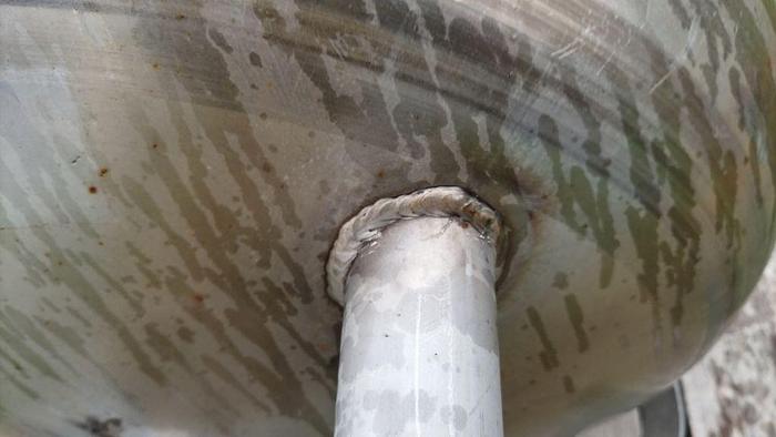 Used Tank, 300 Gallon, 316L Stainless Steel, UL 142, 2' x 11', #S743625