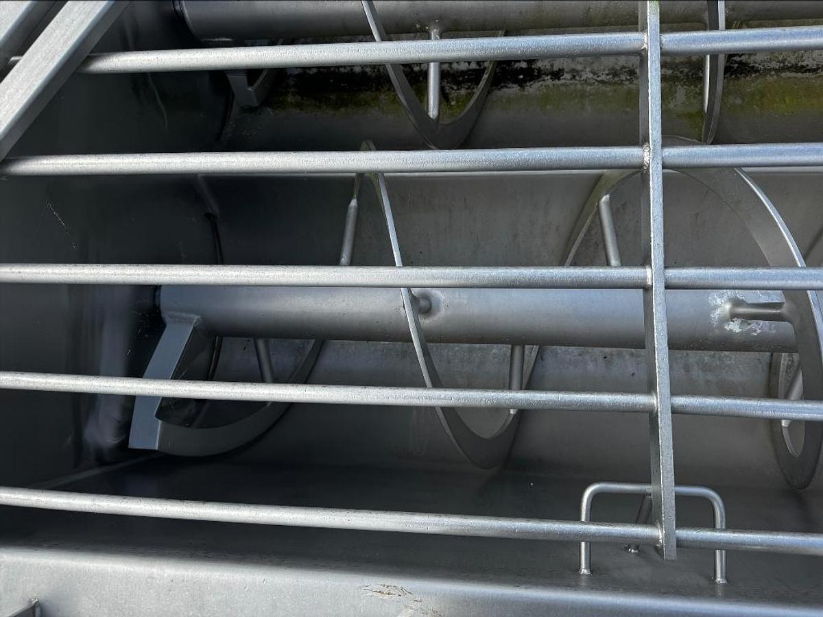 Used Mixer, Ribbon, Stainless Steel, Double Spiral Ribbon Blender, Model DM-28072-R, #5991836