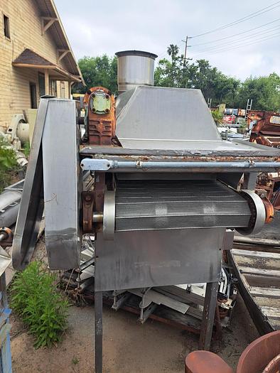 Used Cooler, Ambient, Mesh Belt, 28" X 14', 3/4 HP, S/st #S738398