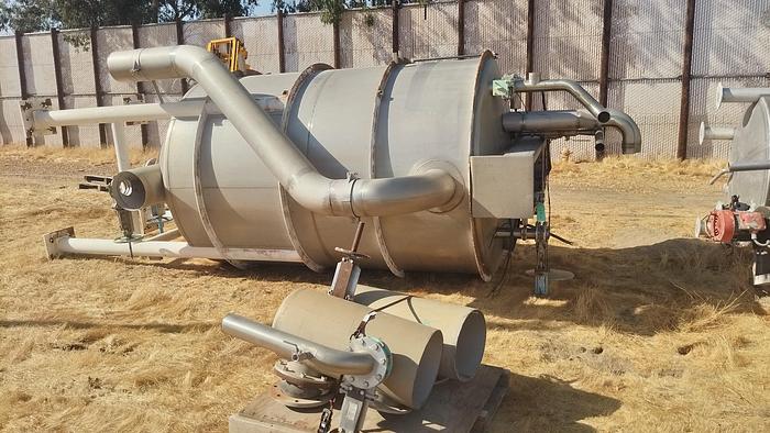 Used Tank, 3,000 Gallon, Stainless, 6'x16',  DT/CB, Hicks #S745054