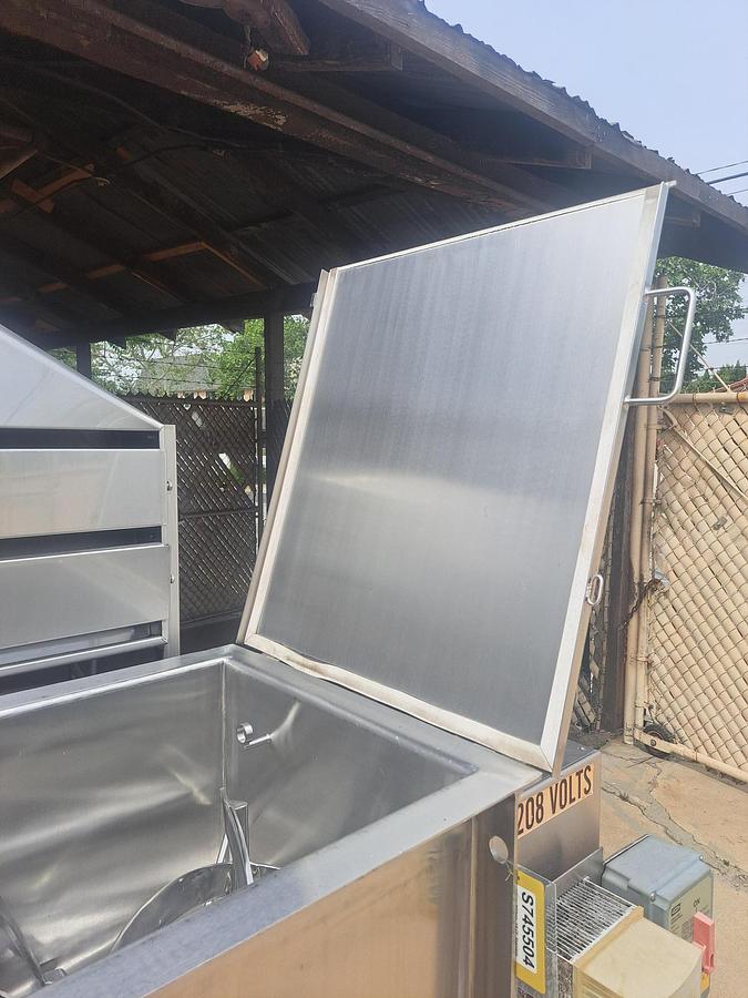 Used Mixer, Ribbon, 18 CF, Stainless Steel, Double Ribbon, 10 HP #S745504